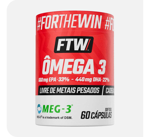  FTW OMEGA 3 MEG 3 - 18/12 - 60 CAPS